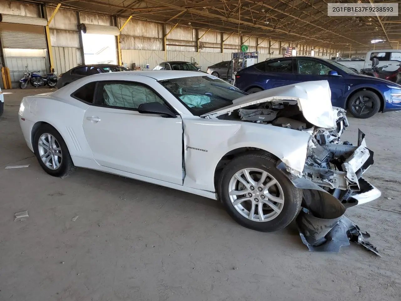 2G1FB1E37F9238593 2015 Chevrolet Camaro Ls