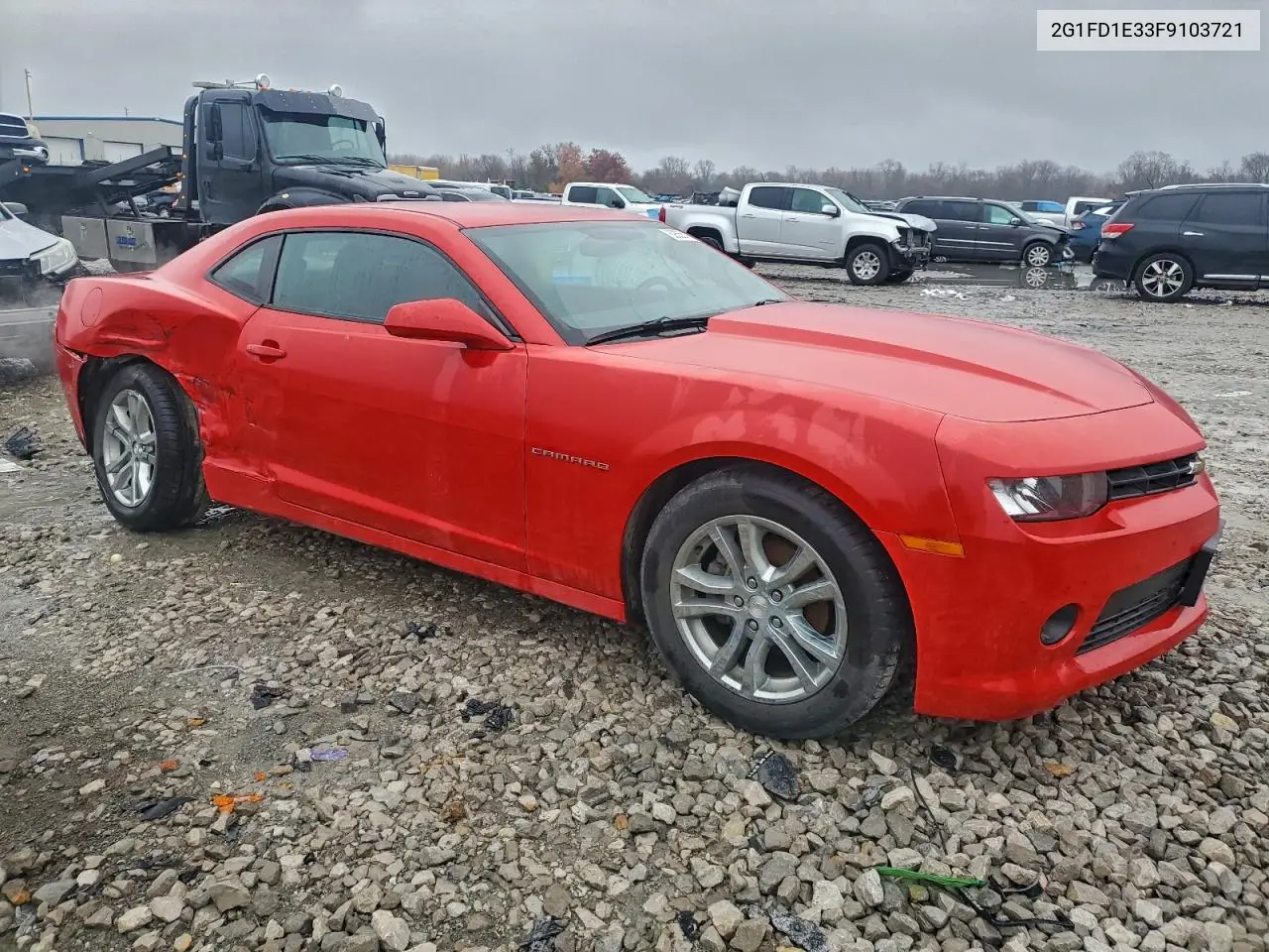 2G1FD1E33F9103721 2015 Chevrolet Camaro Lt