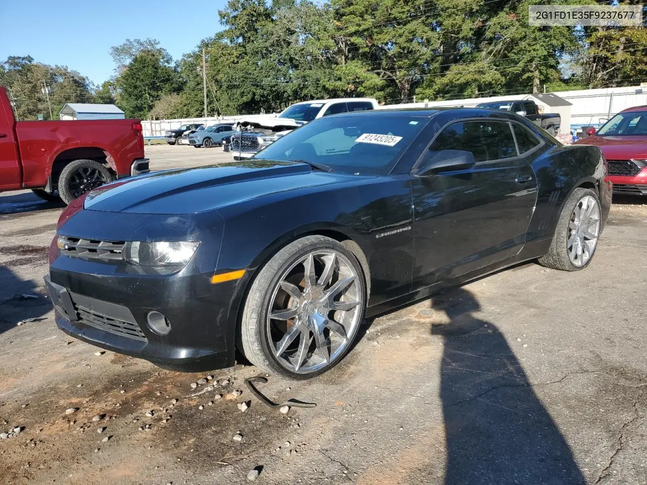 2G1FD1E35F9237677 2015 Chevrolet Camaro Lt