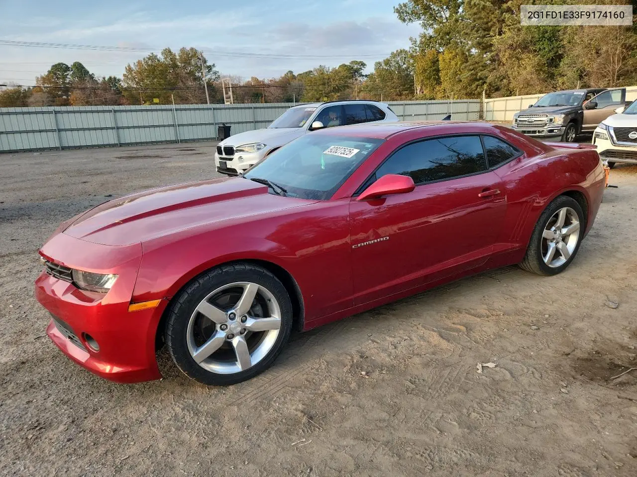 2G1FD1E33F9174160 2015 Chevrolet Camaro Lt