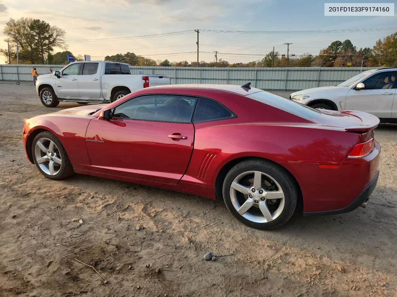 2G1FD1E33F9174160 2015 Chevrolet Camaro Lt