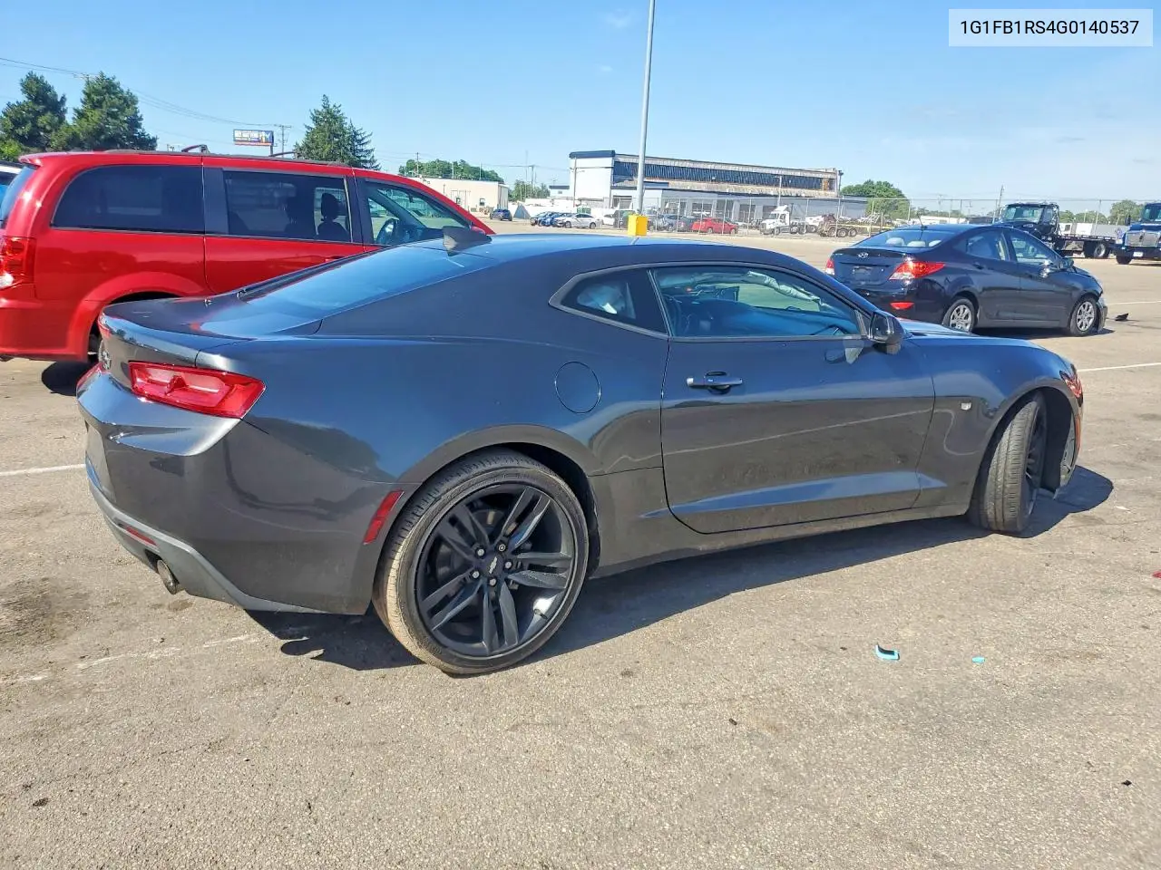 2016 Chevrolet Camaro Lt VIN: 1G1FB1RS4G0140537 Lot: 57199776