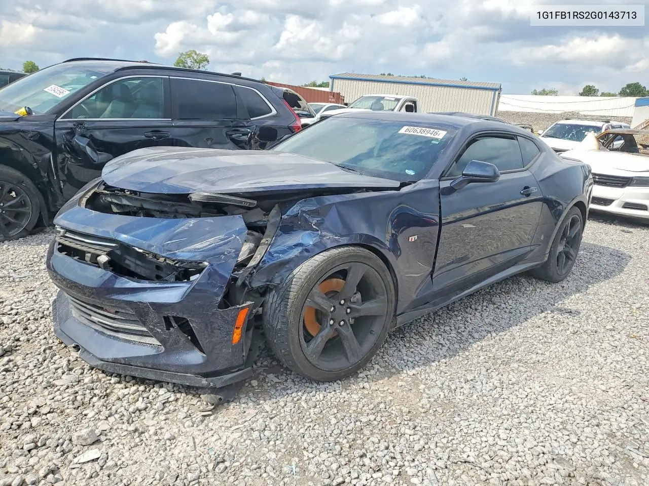 2016 Chevrolet Camaro Lt VIN: 1G1FB1RS2G0143713 Lot: 60638946