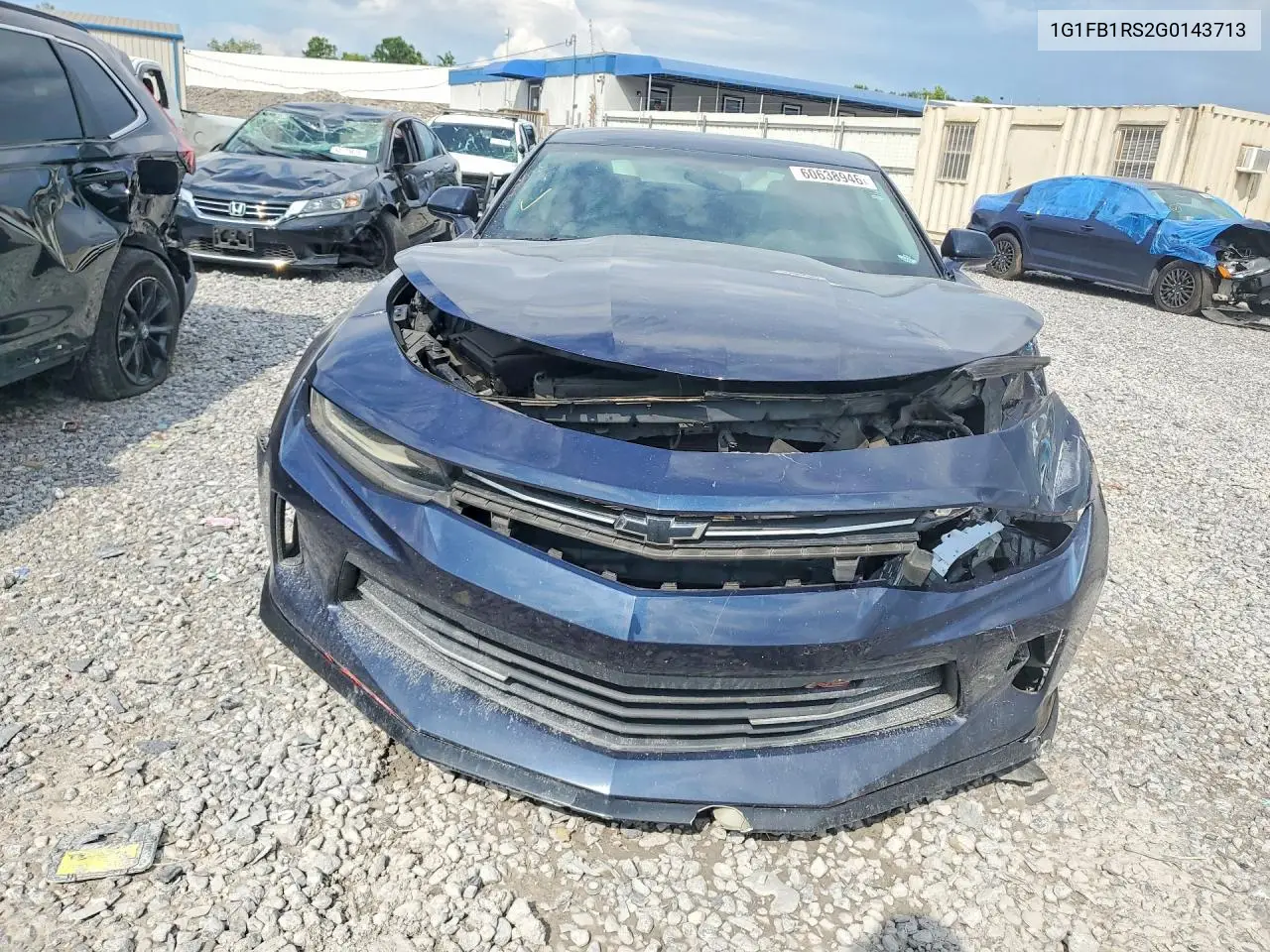 2016 Chevrolet Camaro Lt VIN: 1G1FB1RS2G0143713 Lot: 60638946