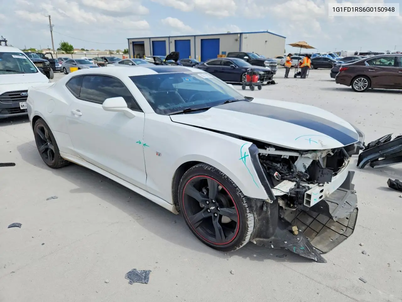 2016 Chevrolet Camaro Lt VIN: 1G1FD1RS6G0150948 Lot: 60710996