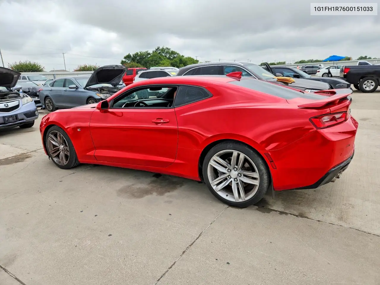 2016 Chevrolet Camaro Ss VIN: 1G1FH1R76G0151033 Lot: 61018866