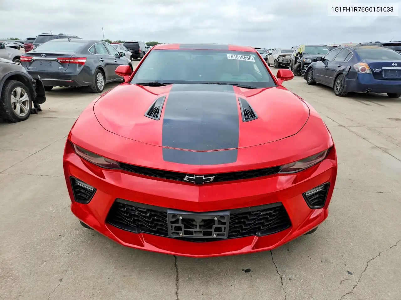 2016 Chevrolet Camaro Ss VIN: 1G1FH1R76G0151033 Lot: 61018866