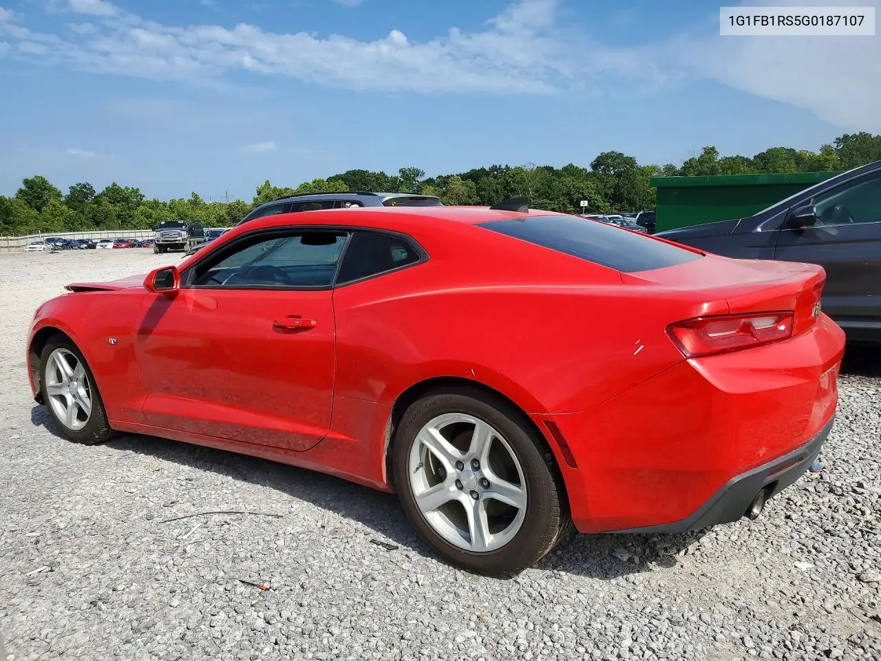 2016 Chevrolet Camaro Lt VIN: 1G1FB1RS5G0187107 Lot: 61256316