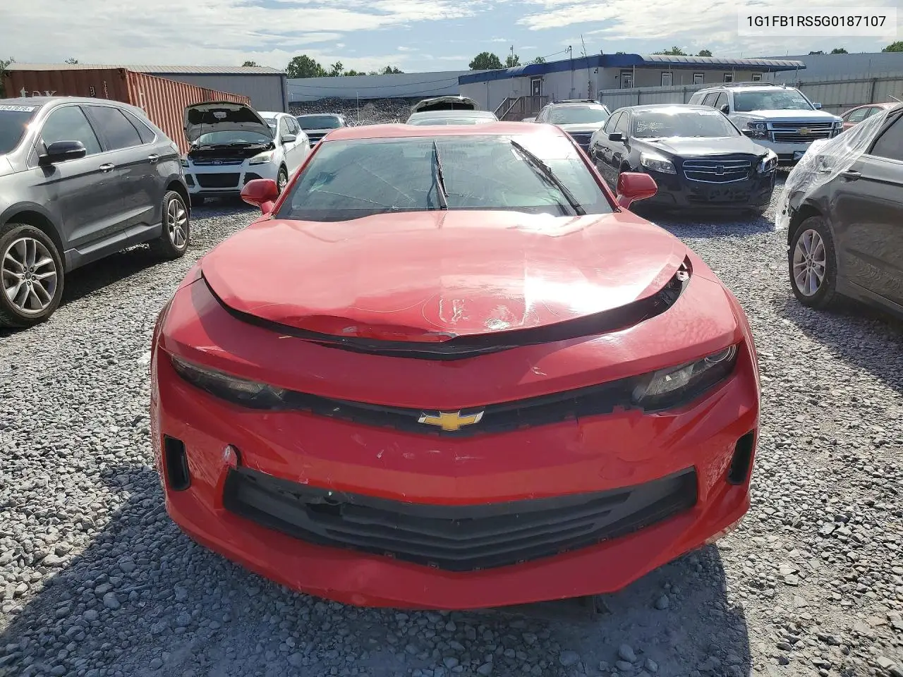 2016 Chevrolet Camaro Lt VIN: 1G1FB1RS5G0187107 Lot: 61256316