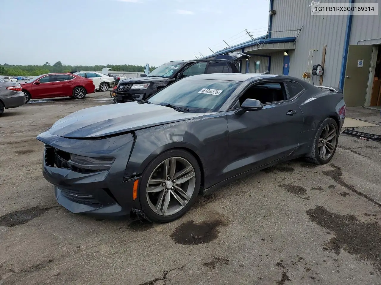 2016 Chevrolet Camaro Lt VIN: 1G1FB1RX3G0169314 Lot: 61350306