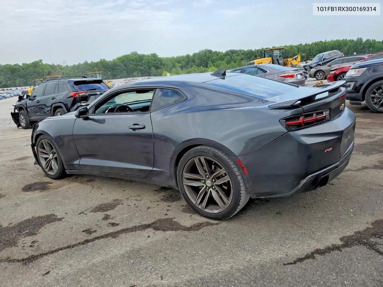 2016 Chevrolet Camaro Lt VIN: 1G1FB1RX3G0169314 Lot: 61350306