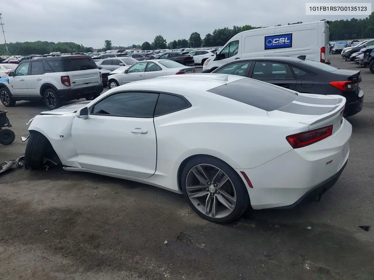 2016 Chevrolet Camaro Lt VIN: 1G1FB1RS7G0135123 Lot: 61897956