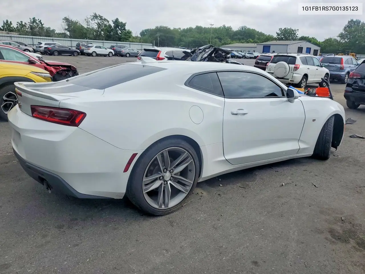 2016 Chevrolet Camaro Lt VIN: 1G1FB1RS7G0135123 Lot: 61897956