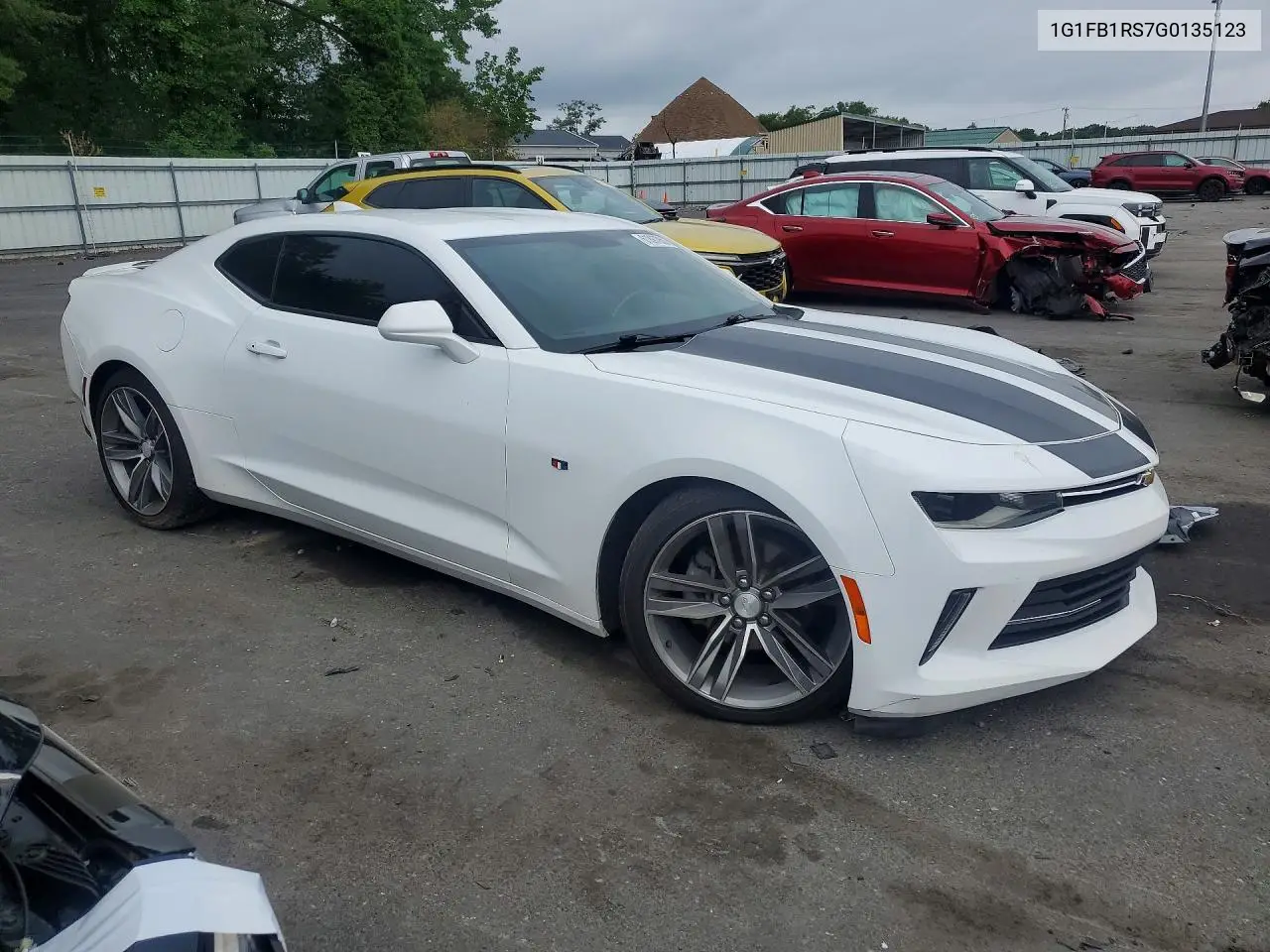 2016 Chevrolet Camaro Lt VIN: 1G1FB1RS7G0135123 Lot: 61897956