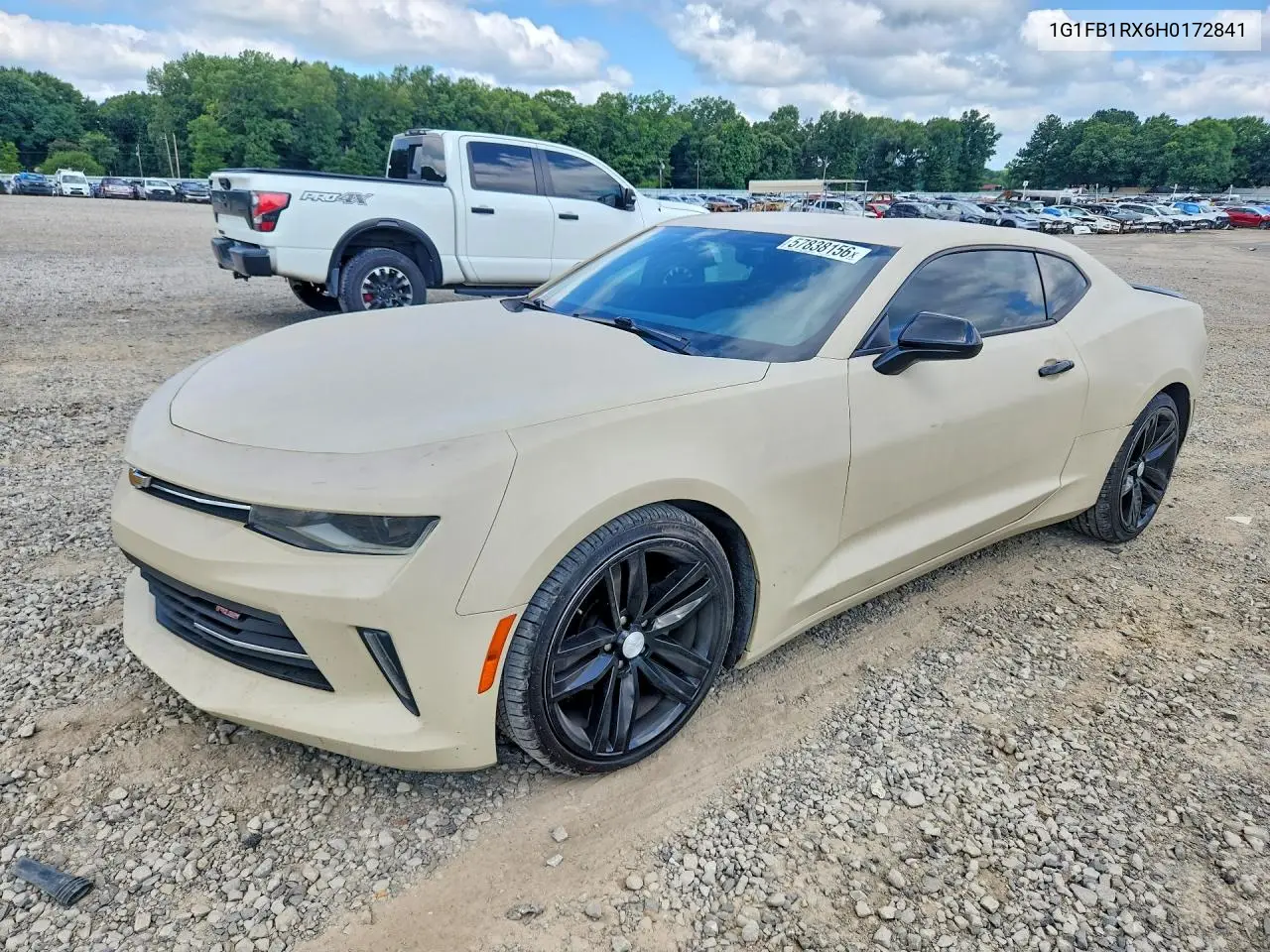 2017 Chevrolet Camaro Lt VIN: 1G1FB1RX6H0172841 Lot: 57838156
