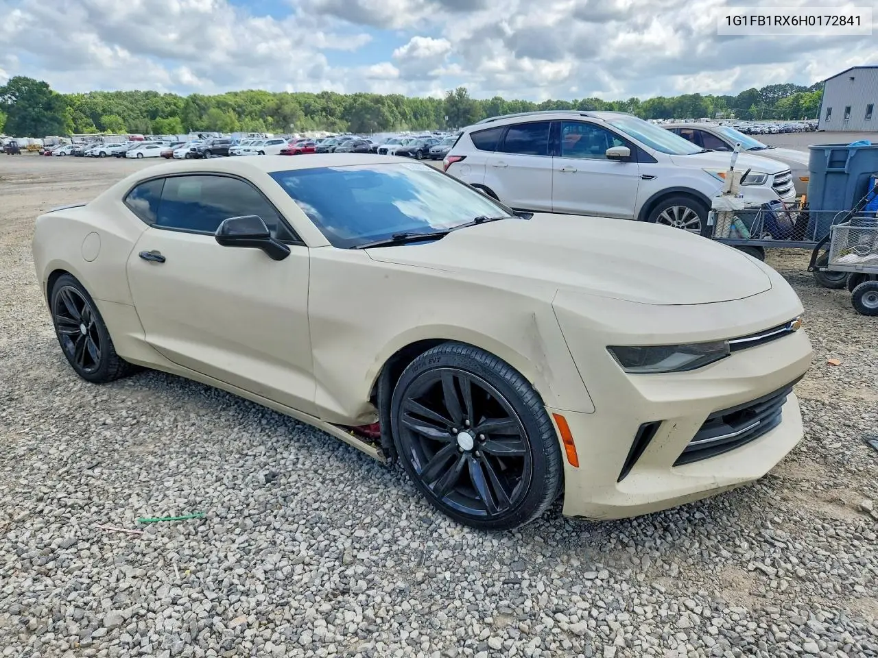2017 Chevrolet Camaro Lt VIN: 1G1FB1RX6H0172841 Lot: 57838156