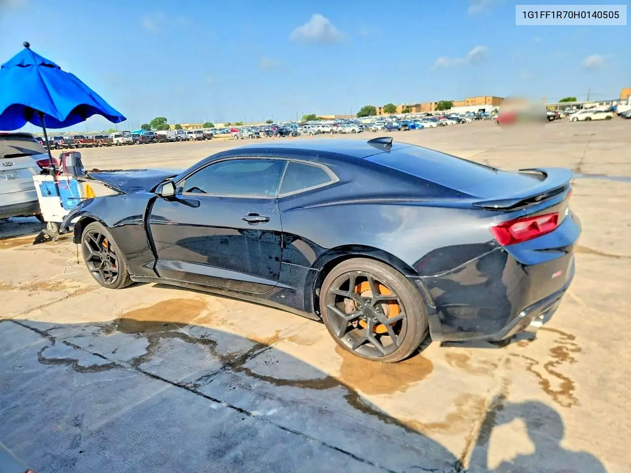 2017 Chevrolet Camaro Ss VIN: 1G1FF1R70H0140505 Lot: 58299706
