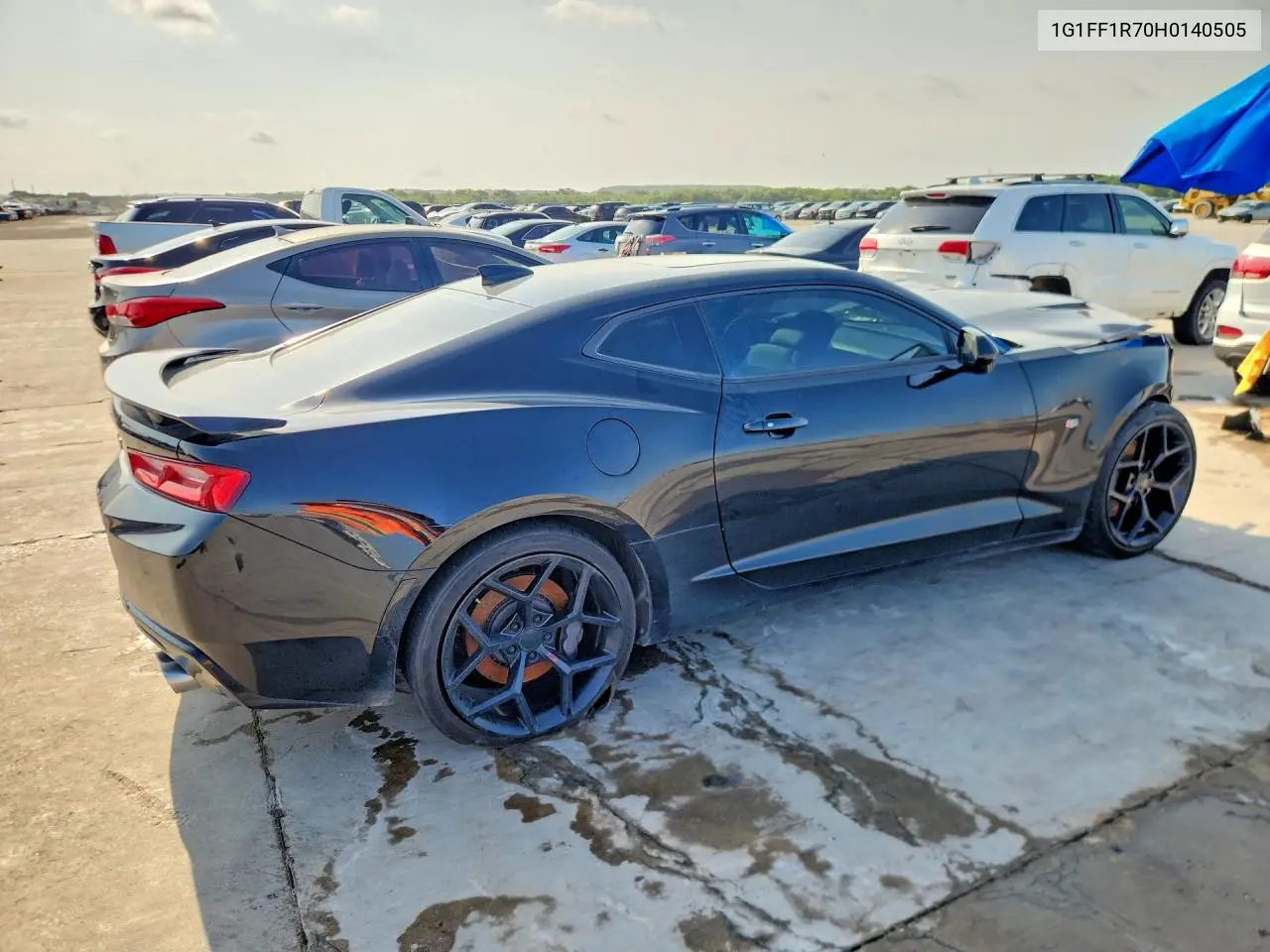 2017 Chevrolet Camaro Ss VIN: 1G1FF1R70H0140505 Lot: 58299706