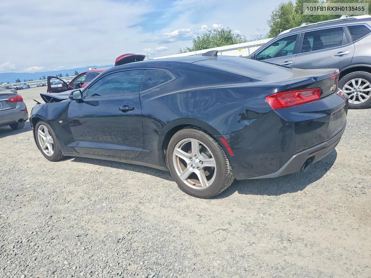 2017 Chevrolet Camaro Lt VIN: 1G1FB1RX3H0135455 Lot: 58442456