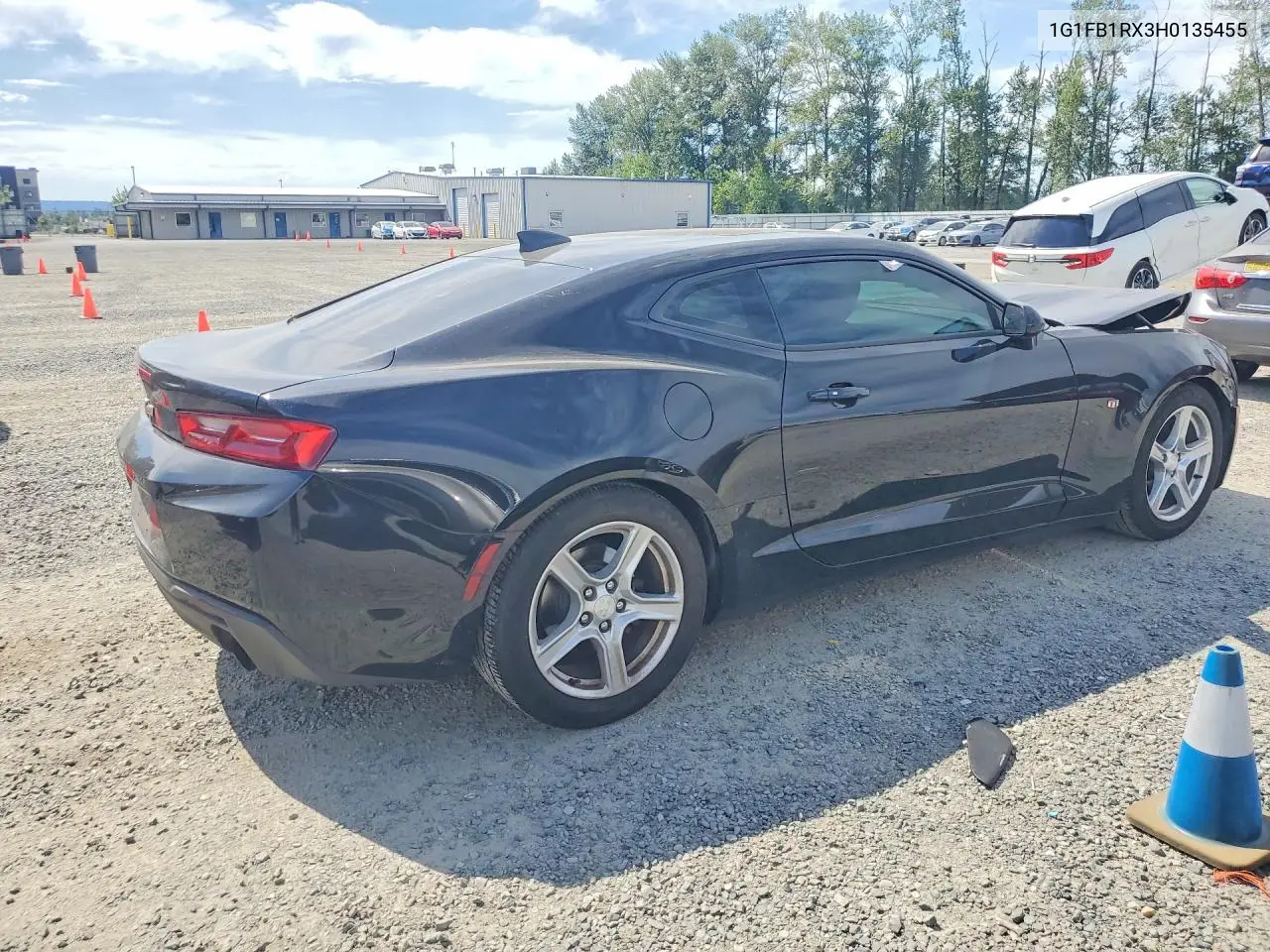 2017 Chevrolet Camaro Lt VIN: 1G1FB1RX3H0135455 Lot: 58442456