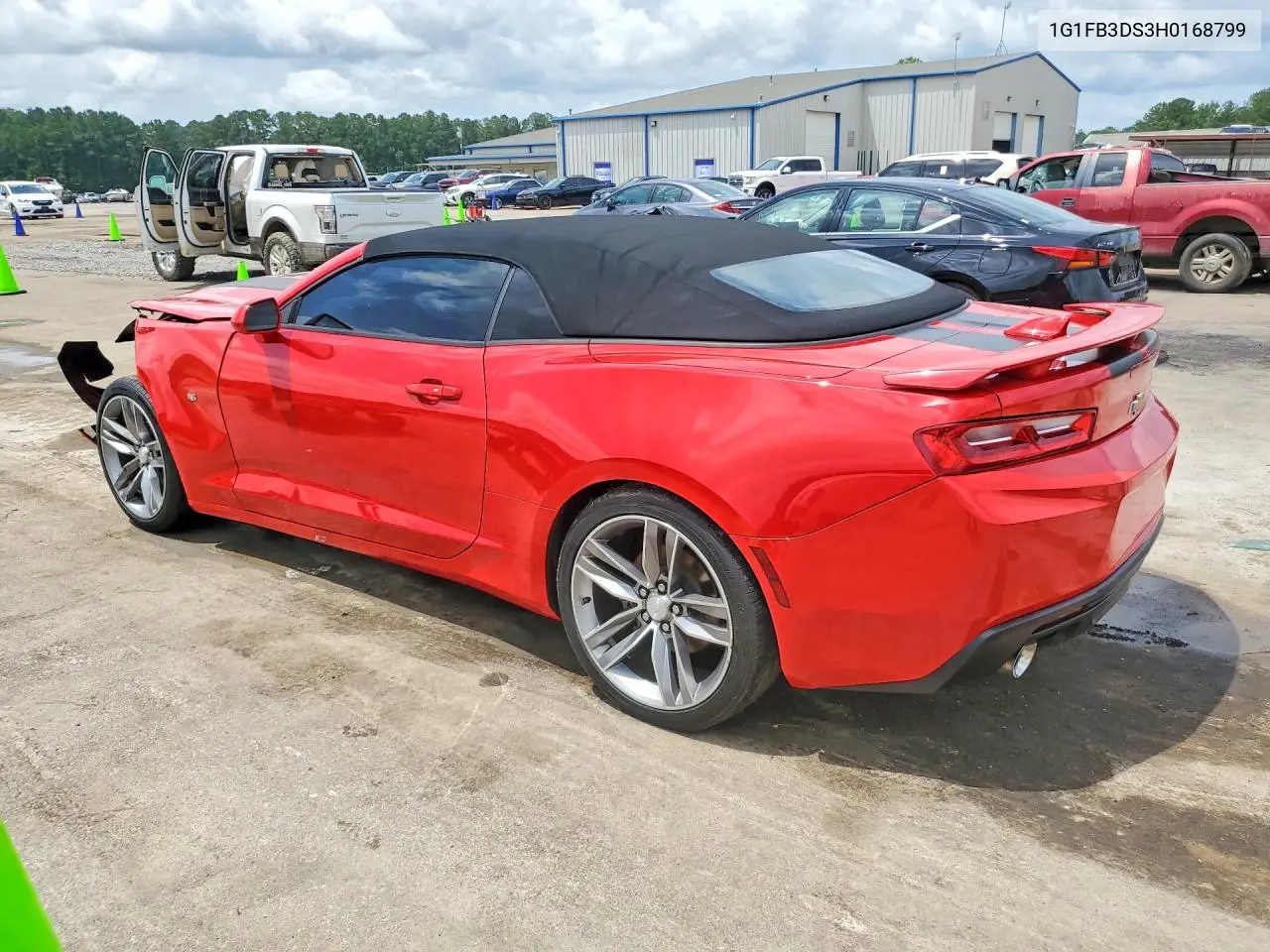 2017 Chevrolet Camaro Lt VIN: 1G1FB3DS3H0168799 Lot: 58505616