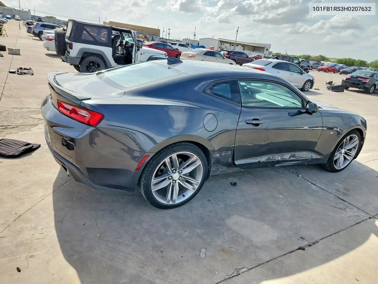 2017 Chevrolet Camaro Lt VIN: 1G1FB1RS3H0207632 Lot: 60240776