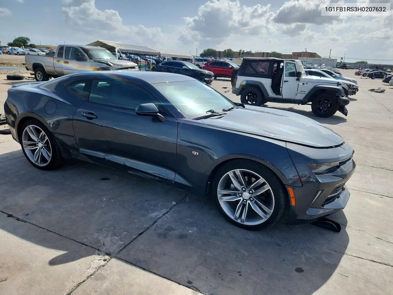 2017 Chevrolet Camaro Lt VIN: 1G1FB1RS3H0207632 Lot: 60240776