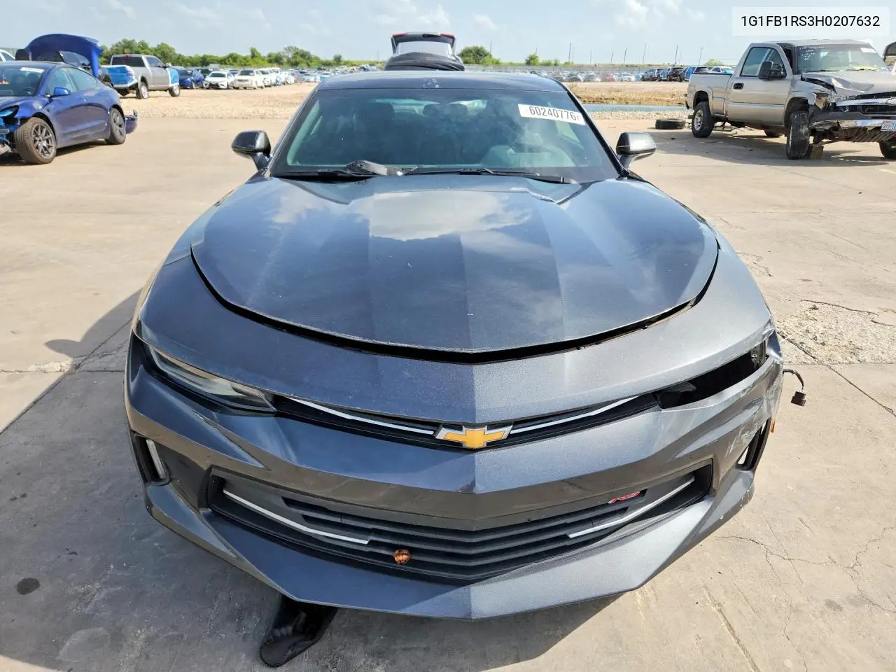 2017 Chevrolet Camaro Lt VIN: 1G1FB1RS3H0207632 Lot: 60240776