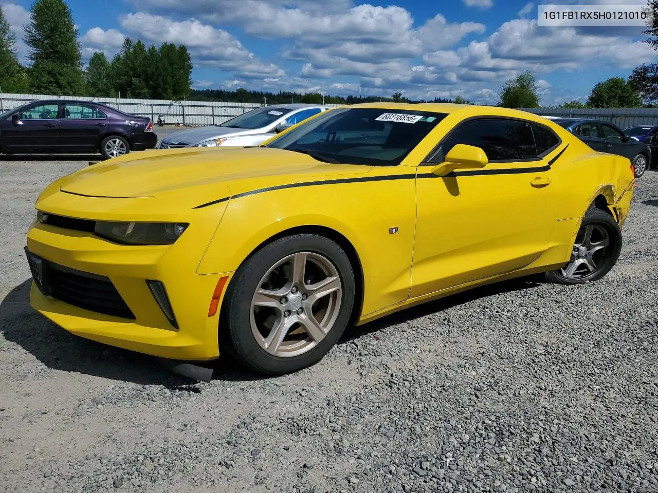 2017 Chevrolet Camaro Lt VIN: 1G1FB1RX5H0121010 Lot: 60316856