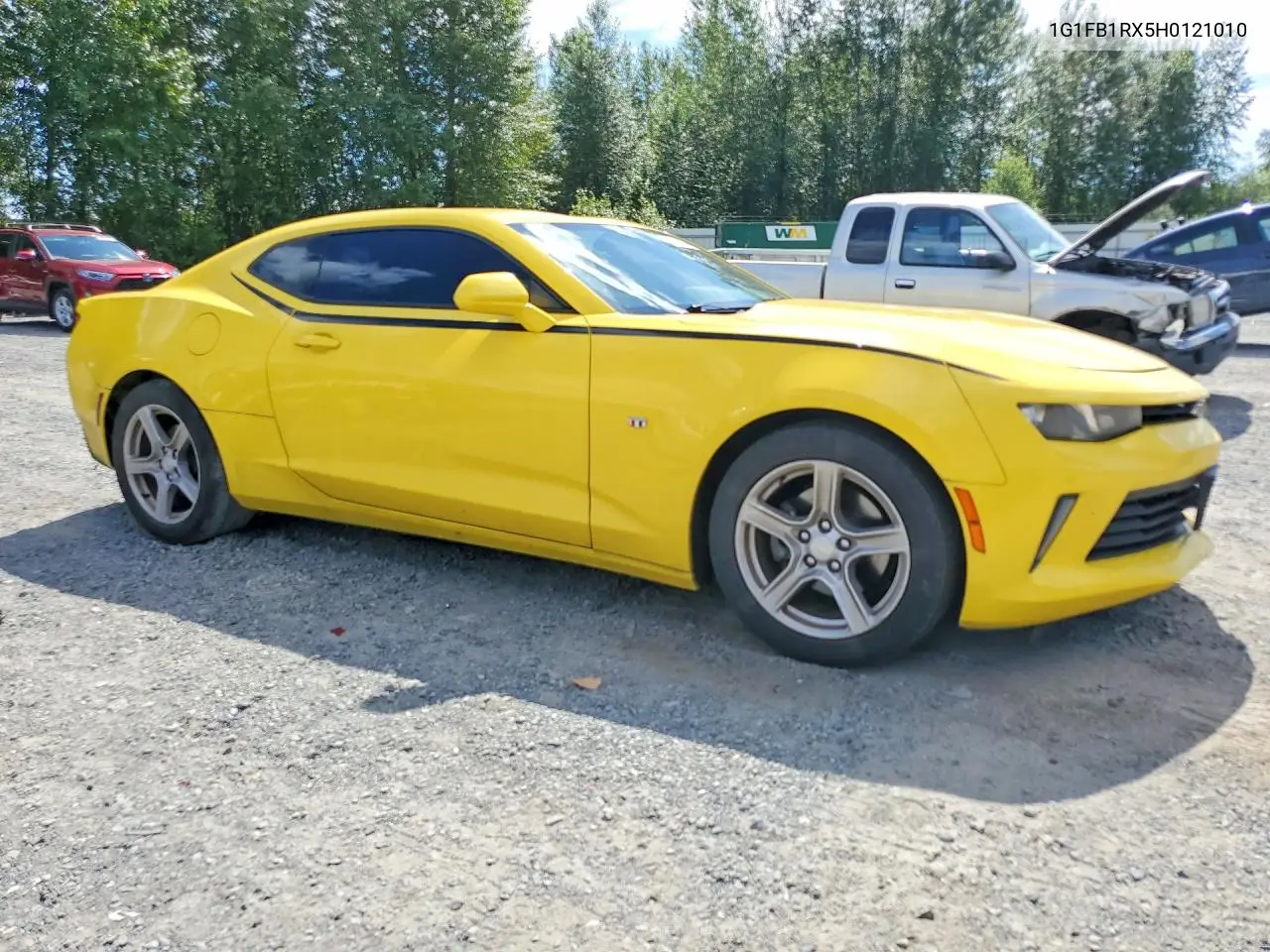 2017 Chevrolet Camaro Lt VIN: 1G1FB1RX5H0121010 Lot: 60316856