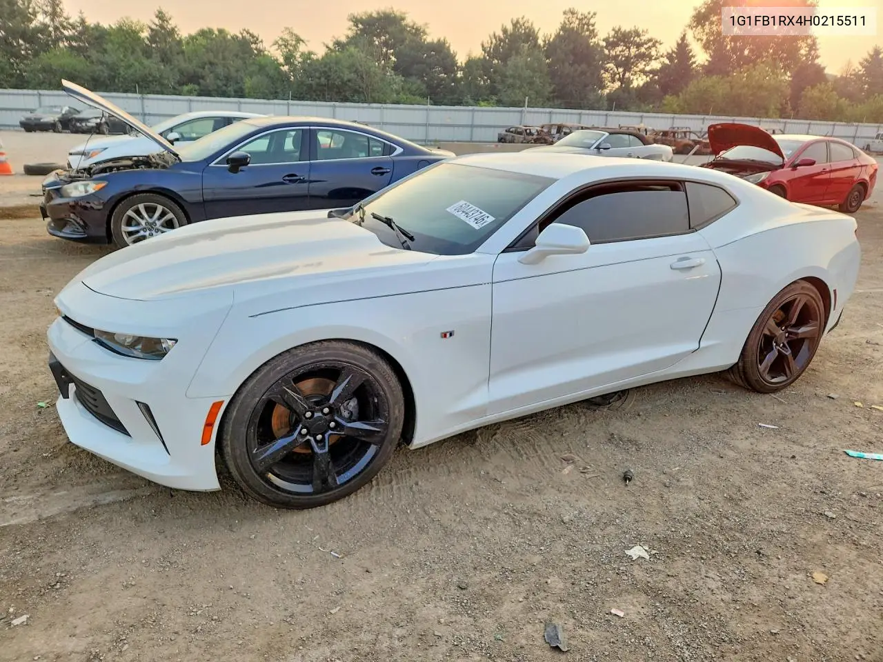 2017 Chevrolet Camaro Lt VIN: 1G1FB1RX4H0215511 Lot: 60443746