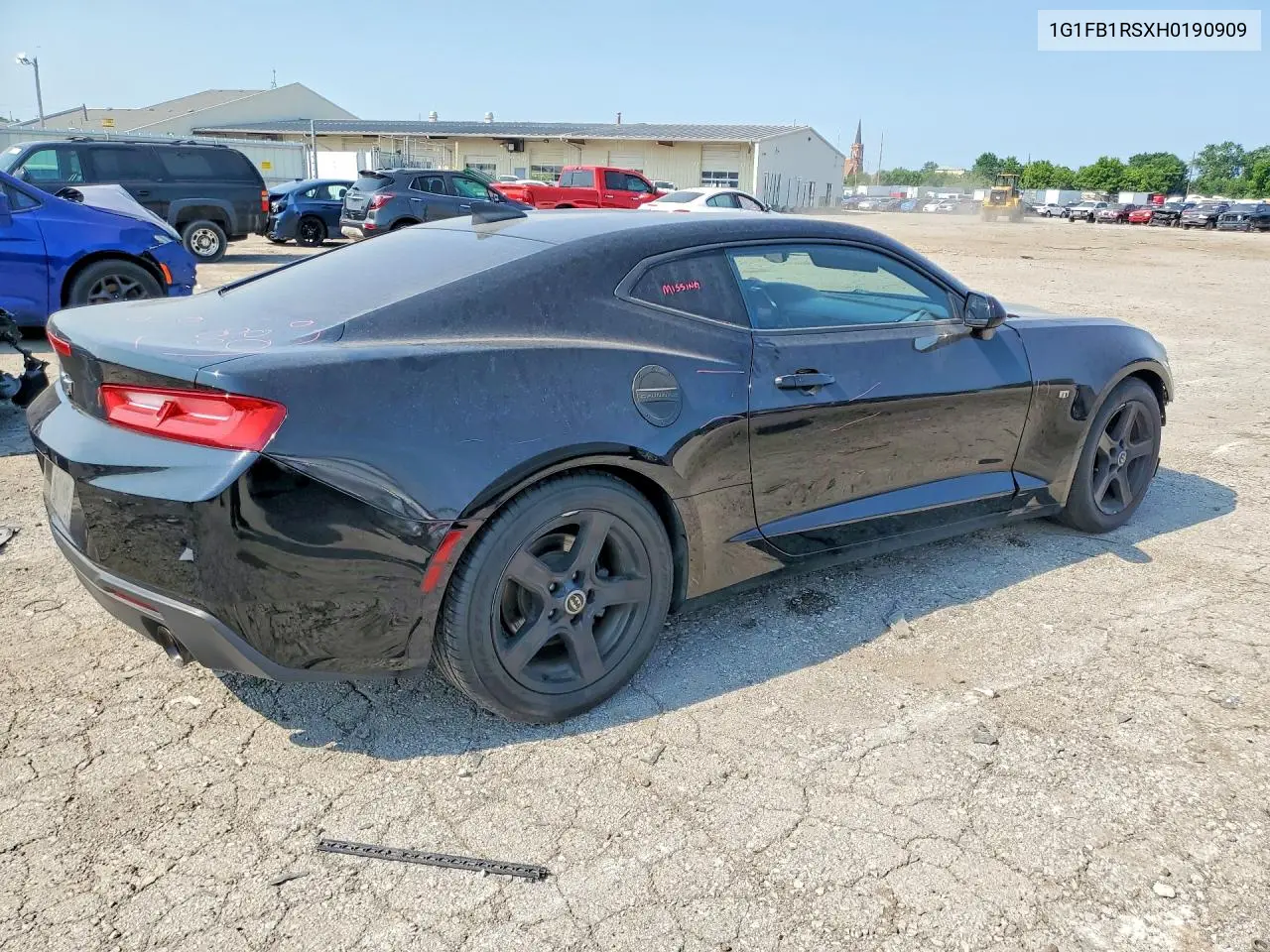 2017 Chevrolet Camaro Lt VIN: 1G1FB1RSXH0190909 Lot: 60504236