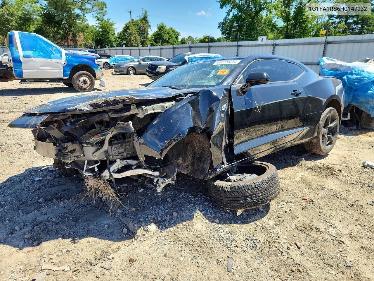 2017 Chevrolet Camaro Ls VIN: 1G1FA1RS6H0147932 Lot: 60658826