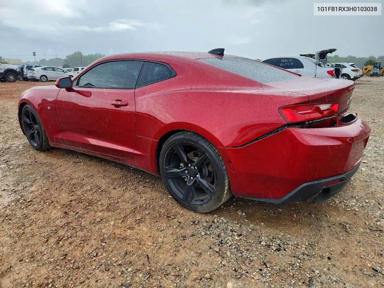 2017 Chevrolet Camaro Lt VIN: 1G1FB1RX3H0103038 Lot: 60837056
