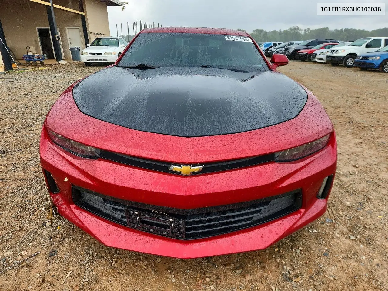 2017 Chevrolet Camaro Lt VIN: 1G1FB1RX3H0103038 Lot: 60837056