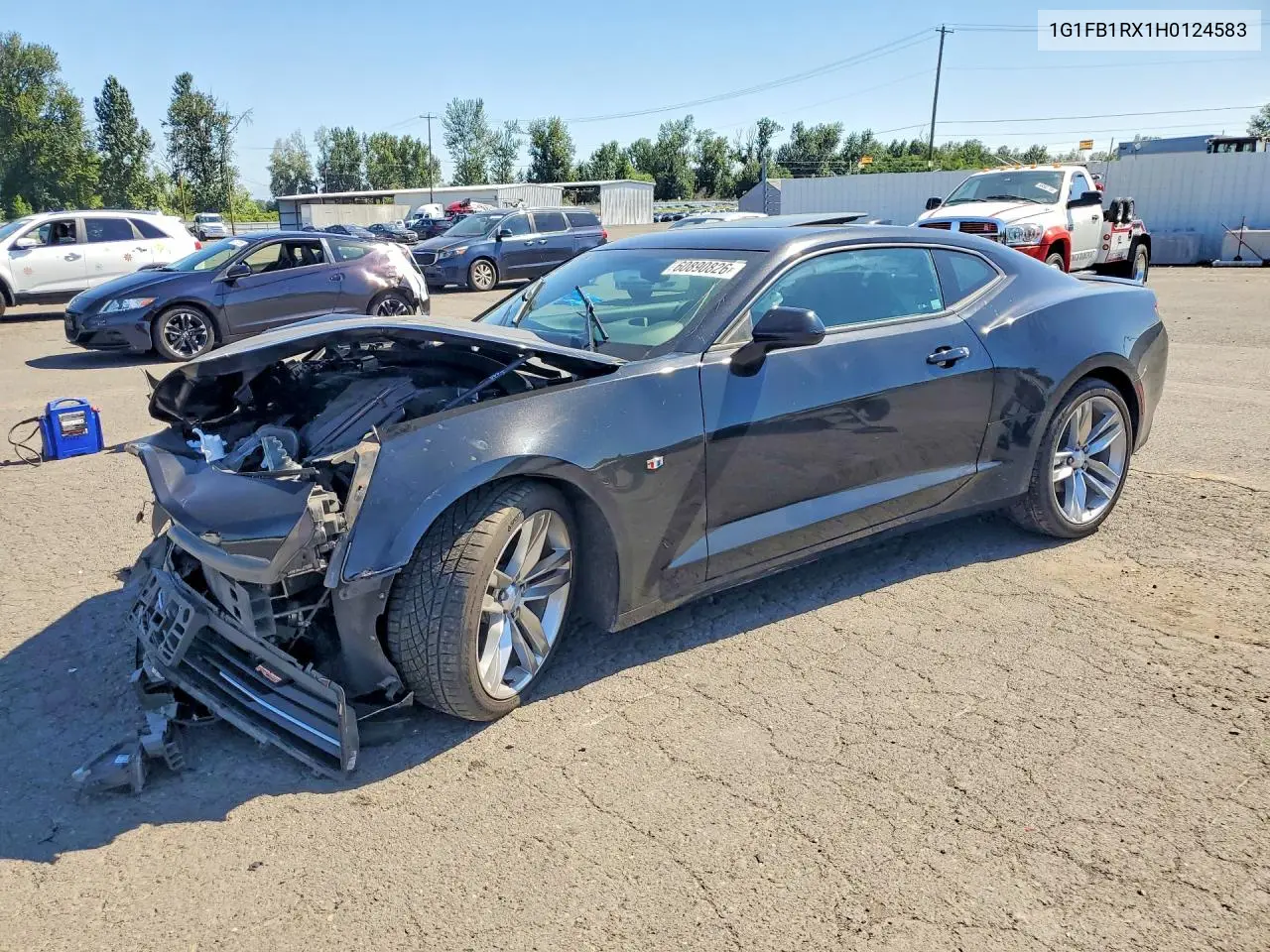 2017 Chevrolet Camaro Lt VIN: 1G1FB1RX1H0124583 Lot: 60890826