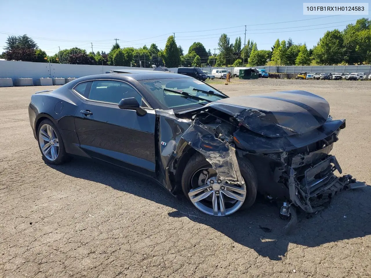 2017 Chevrolet Camaro Lt VIN: 1G1FB1RX1H0124583 Lot: 60890826
