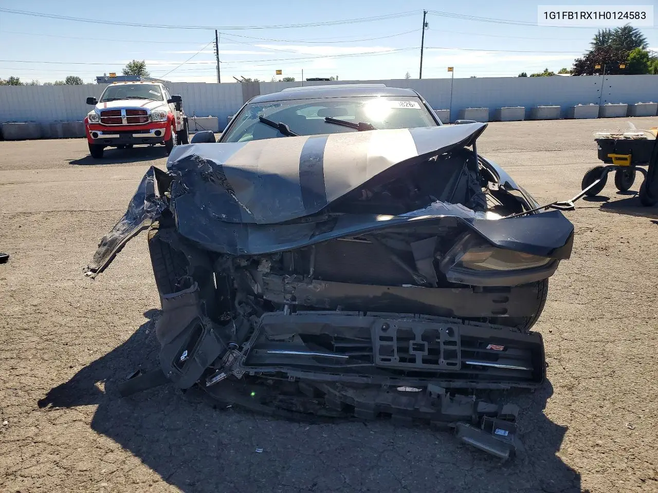 2017 Chevrolet Camaro Lt VIN: 1G1FB1RX1H0124583 Lot: 60890826