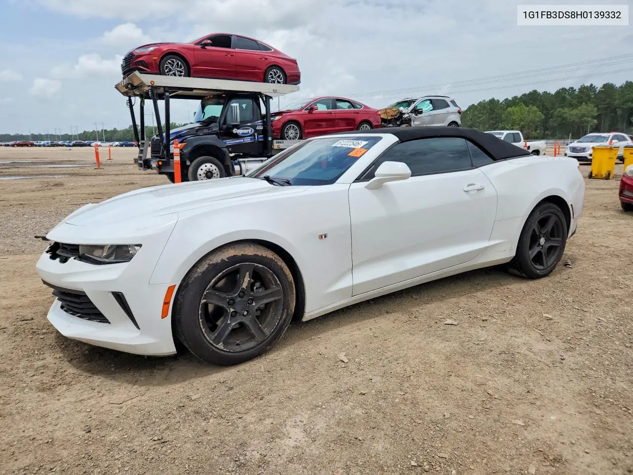 1G1FB3DS8H0139332 2017 Chevrolet Camaro Lt