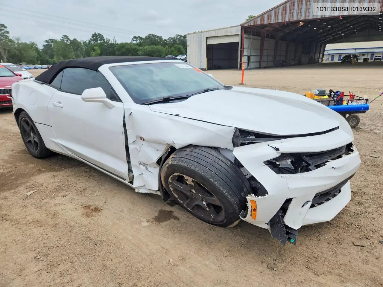 1G1FB3DS8H0139332 2017 Chevrolet Camaro Lt