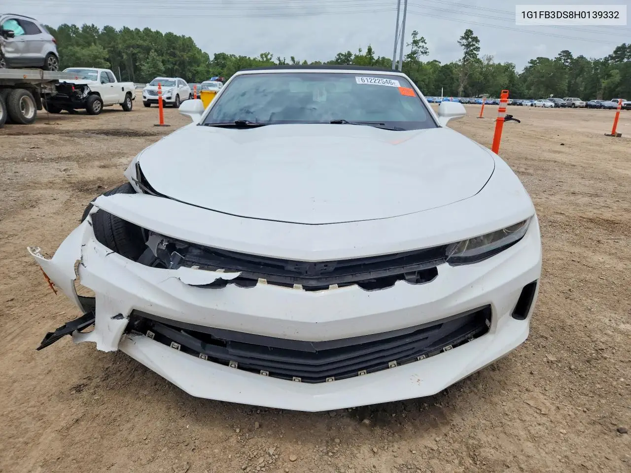 1G1FB3DS8H0139332 2017 Chevrolet Camaro Lt