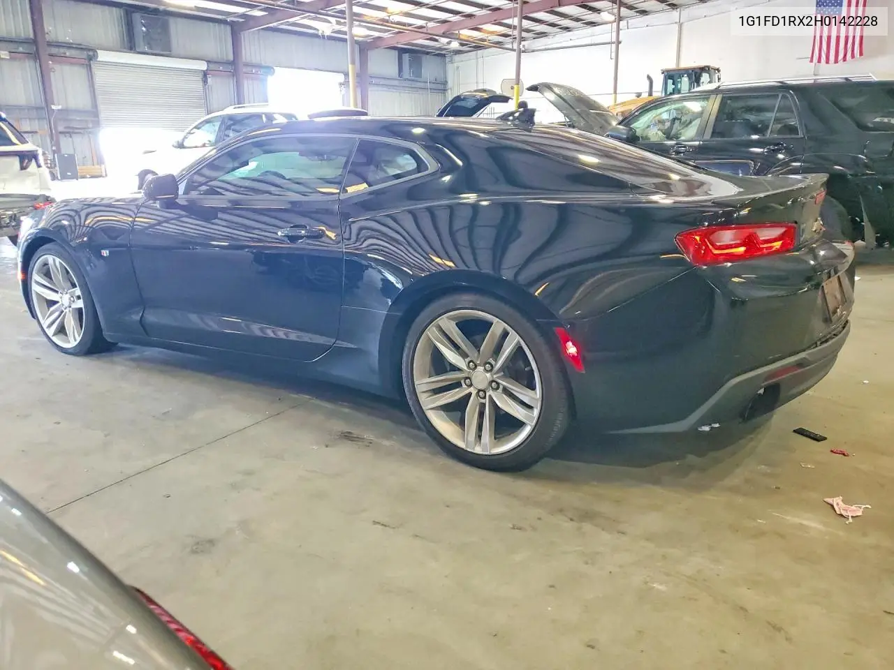 2017 Chevrolet Camaro Lt VIN: 1G1FD1RX2H0142228 Lot: 61251336
