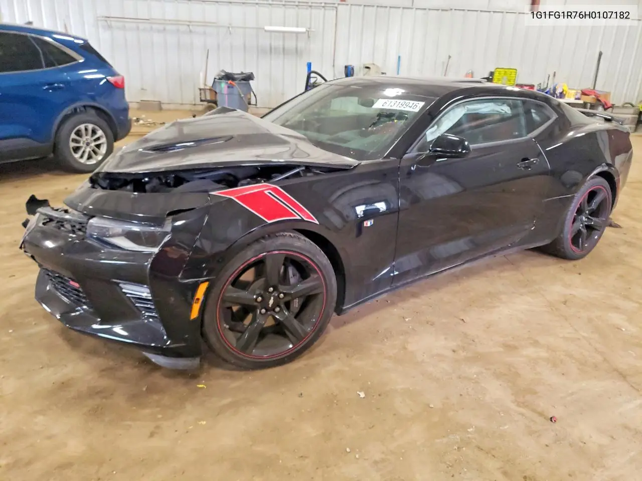 2017 Chevrolet Camaro Ss VIN: 1G1FG1R76H0107182 Lot: 61319946
