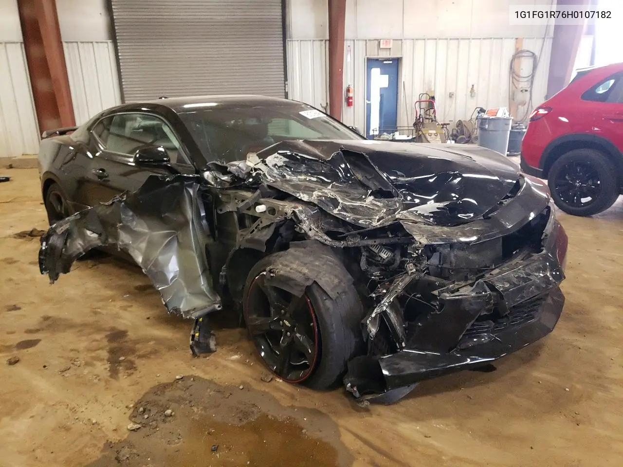 2017 Chevrolet Camaro Ss VIN: 1G1FG1R76H0107182 Lot: 61319946