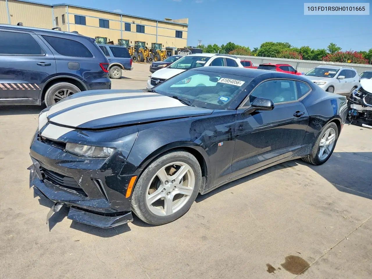2017 Chevrolet Camaro Lt VIN: 1G1FD1RS0H0101665 Lot: 61954056