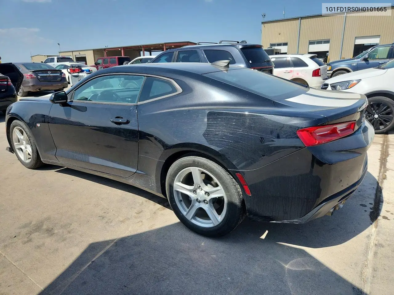 2017 Chevrolet Camaro Lt VIN: 1G1FD1RS0H0101665 Lot: 61954056