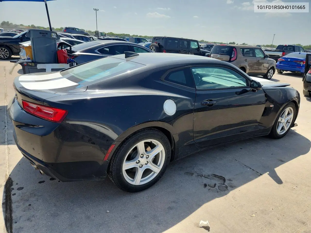 2017 Chevrolet Camaro Lt VIN: 1G1FD1RS0H0101665 Lot: 61954056