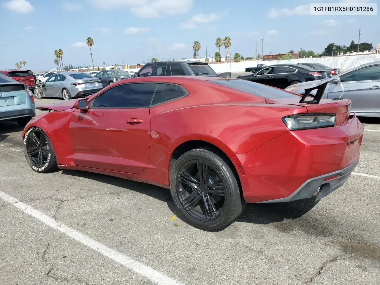 2017 Chevrolet Camaro Lt VIN: 1G1FB1RX5H0181286 Lot: 80578055