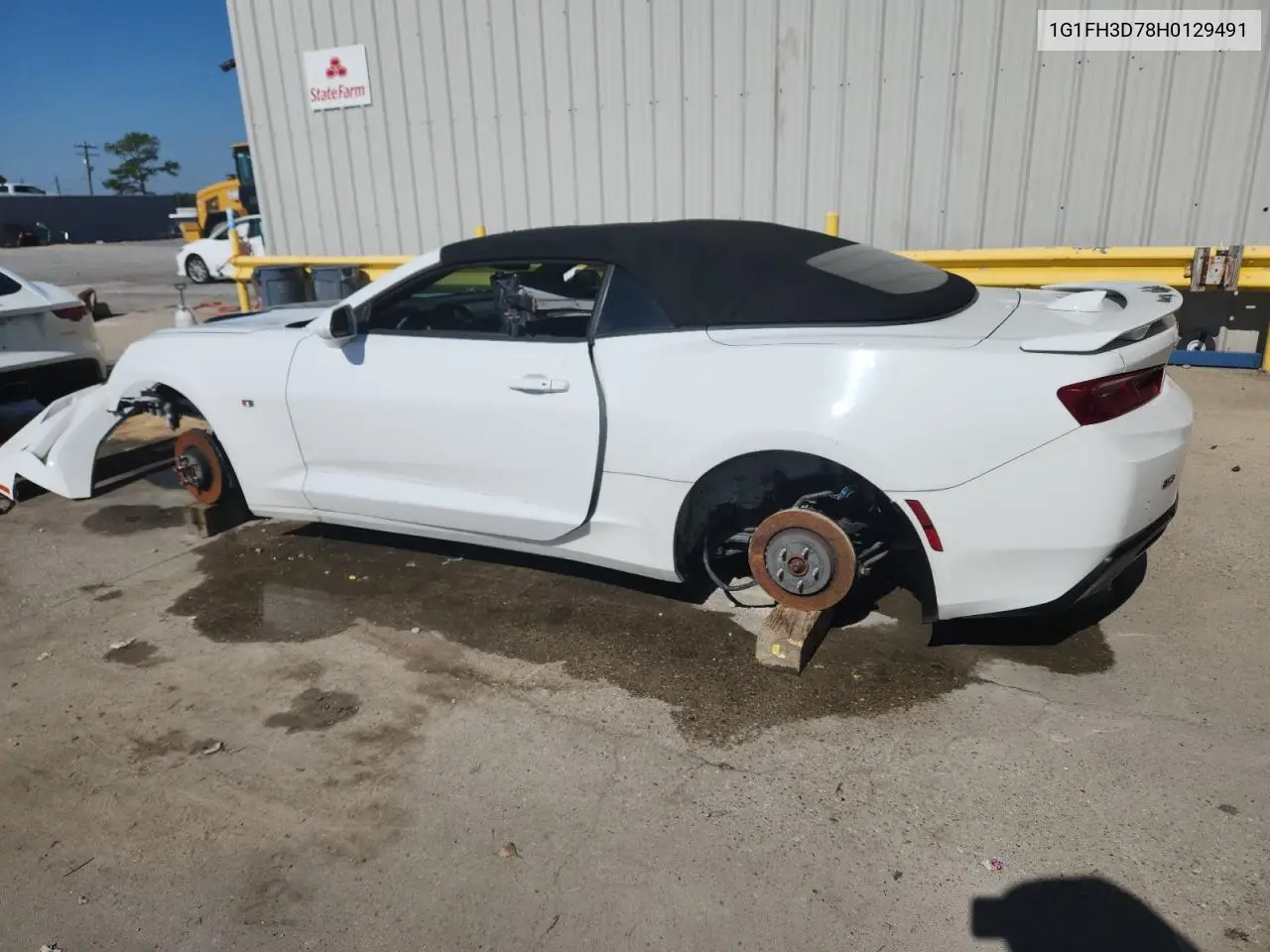 1G1FH3D78H0129491 2017 Chevrolet Camaro Ss