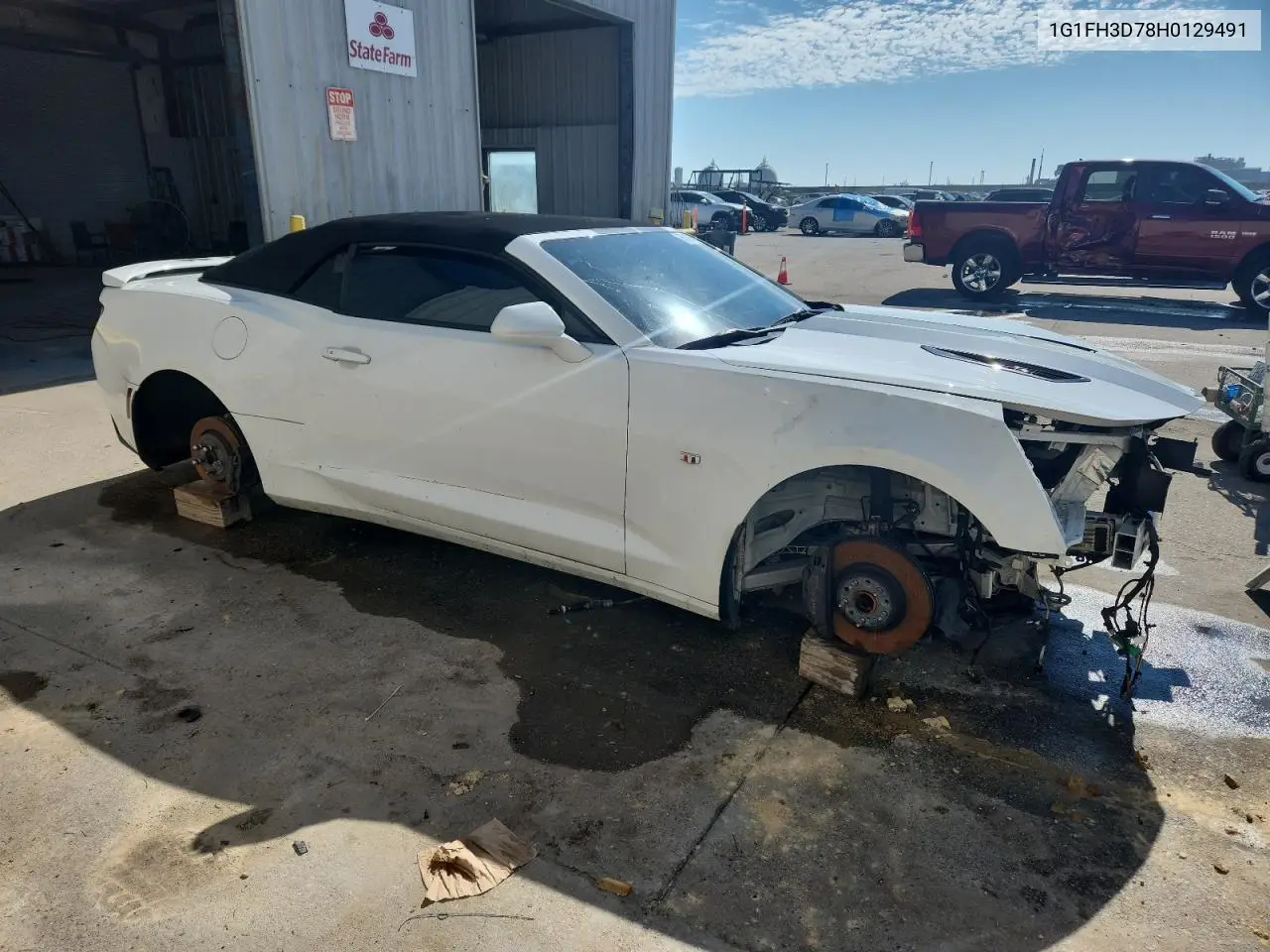 1G1FH3D78H0129491 2017 Chevrolet Camaro Ss